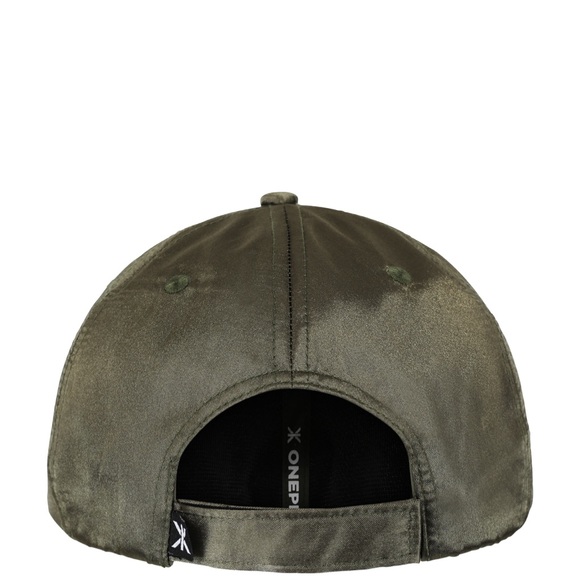 NWT ONEPIECE SATIN CAP ARMY GREEN - Picture 4 of 5